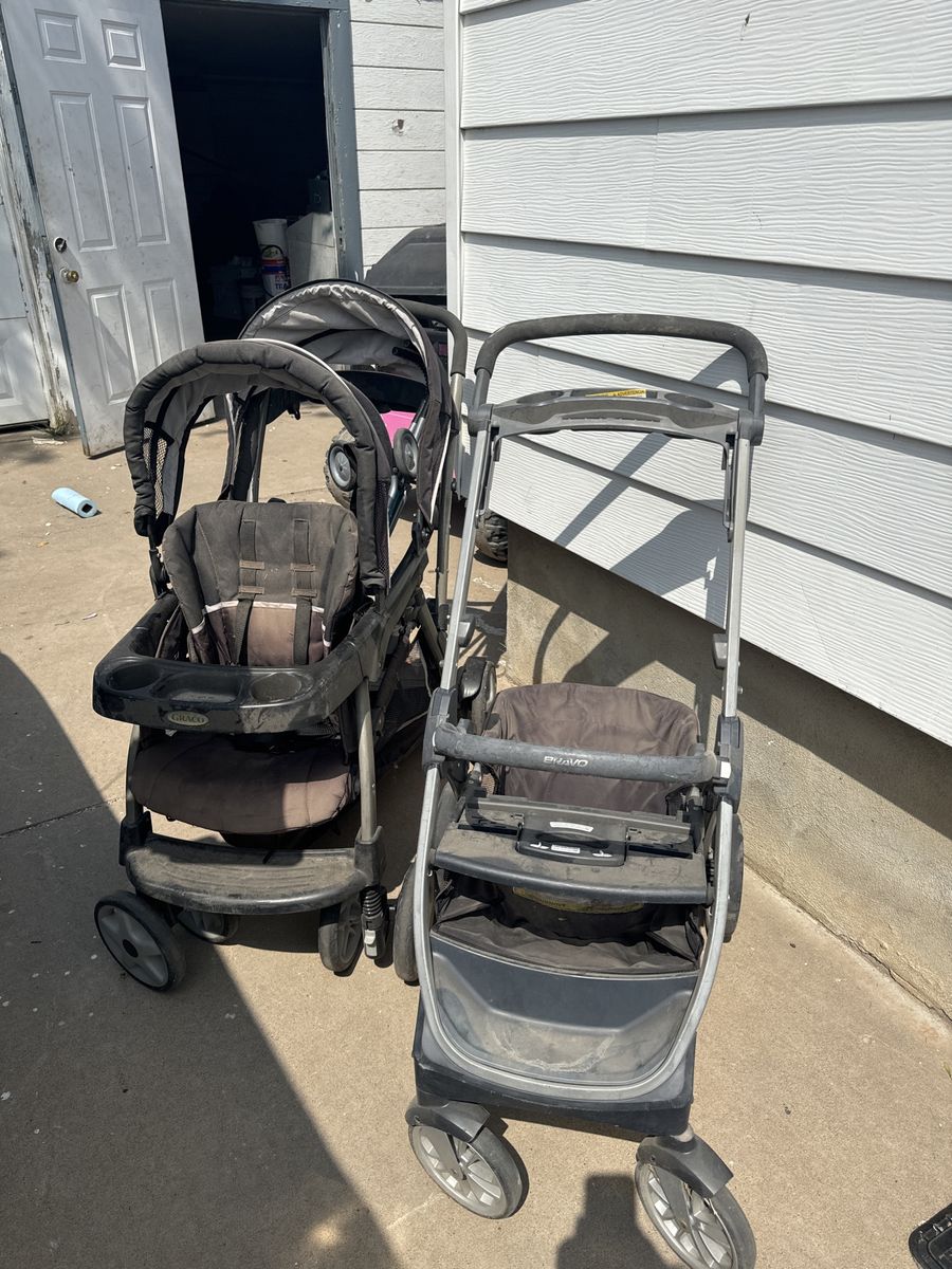 Double Stroller And Chicco Car seat Stroller