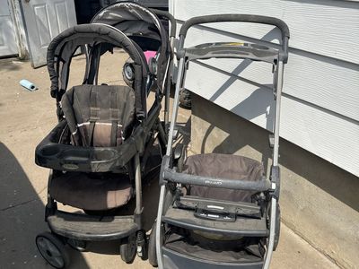 Double Stroller And Chicco Car seat Stroller