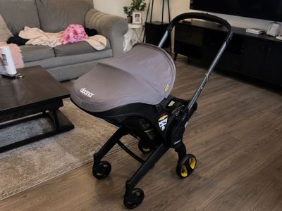Doona Infant Car Seat and Latch Base Combo Stroller - Grey