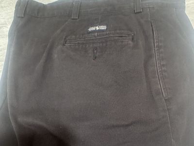 Polo by Ralph Lauren Men's Black Classic Fit Cotton Chinos - Size 38x30