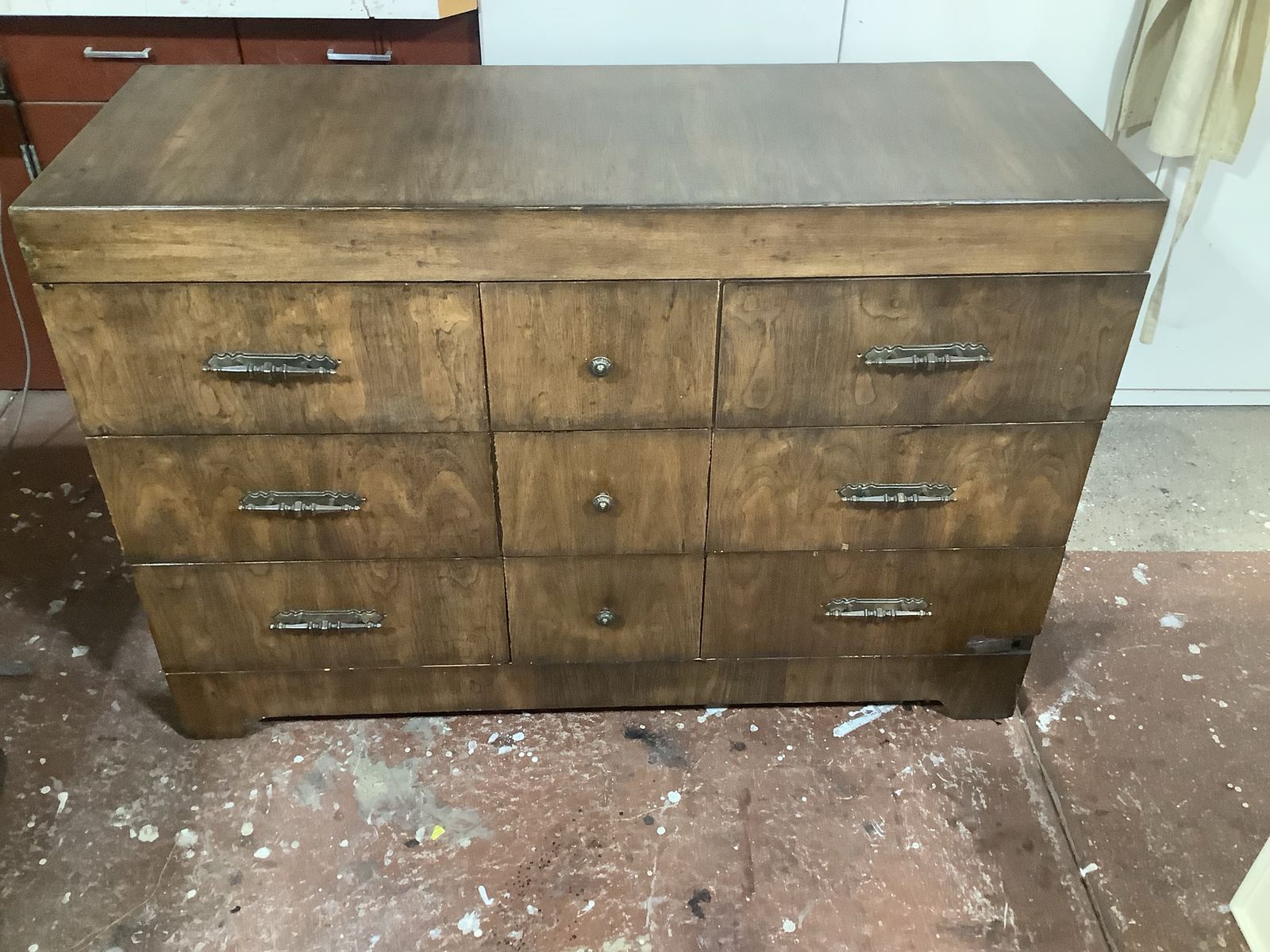 9 Drawer All Wood Dresser