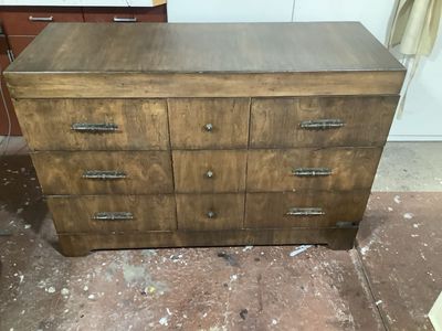 9 Drawer All Wood Dresser