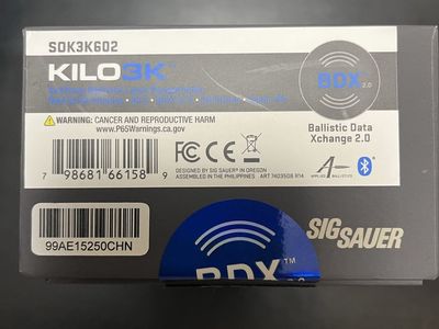 Sig range finder $300 OBO