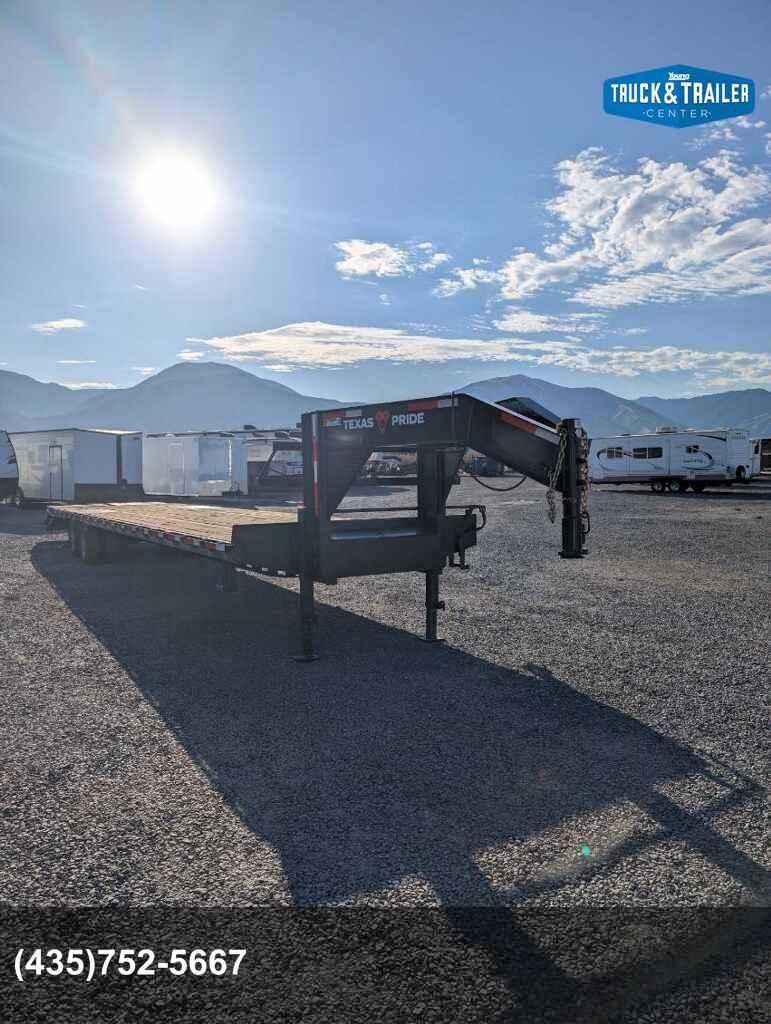 2026 Used Texas Pride 40' Gooseneck Flatbed