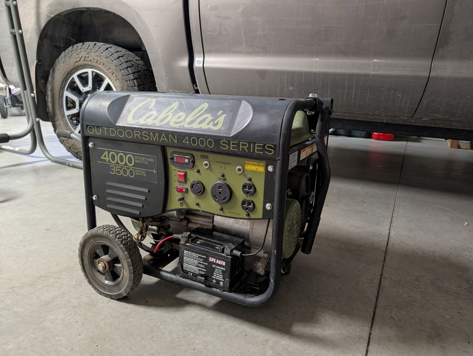 Cabelas Champion Generator 4000 watts
