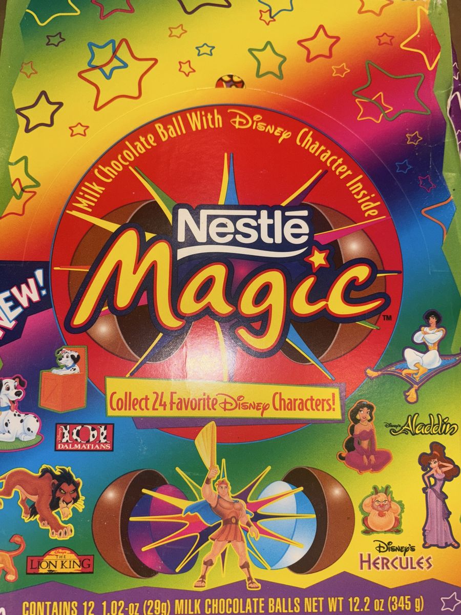 1997 Nestle Magic wonder ball ALADDIN