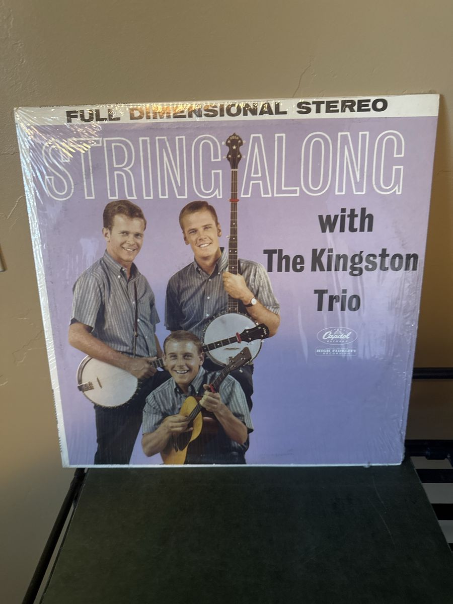 The Kingston Trio - String Along Vinyl LP Record Capitol Records