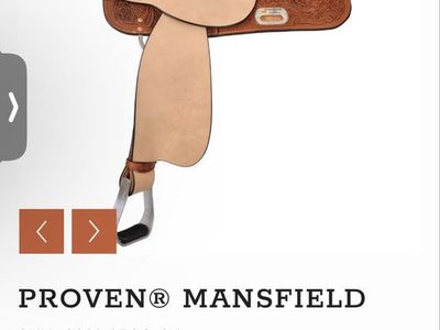 Circle Y Mansfield Barrel Saddle 14 Inch Wide Tree