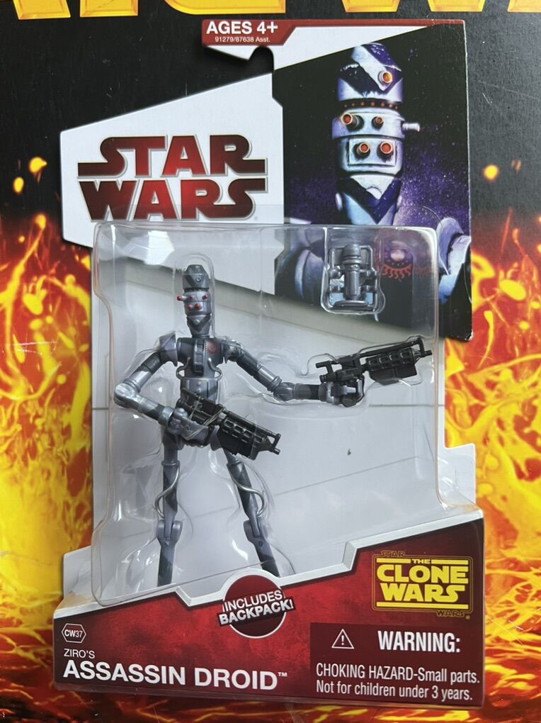 Star Wars The Clone Wars Ziro's Assassin Droid
