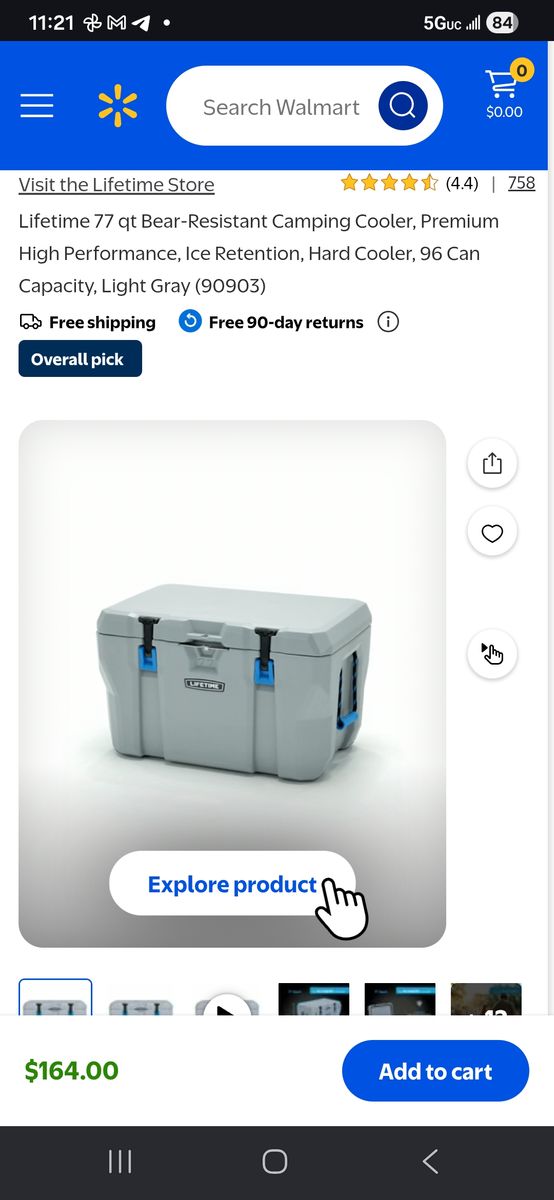 Lifetime cooler