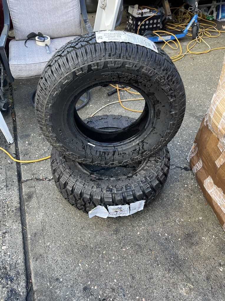 235/75/15 NEW PAIR OF TIRES