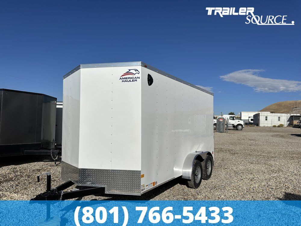7x14 American Hauler Arrow Enclosed Cargo Trailer - 7'0" Interior - 7K GVWR