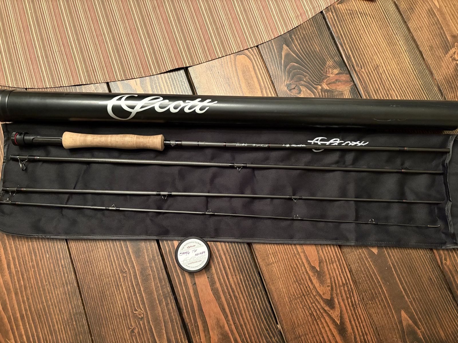 Scott Centric 5 weight fly fishing Rod 590-4