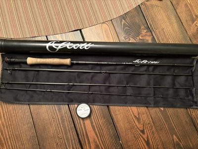 Scott Centric 5 weight fly fishing Rod 590-4