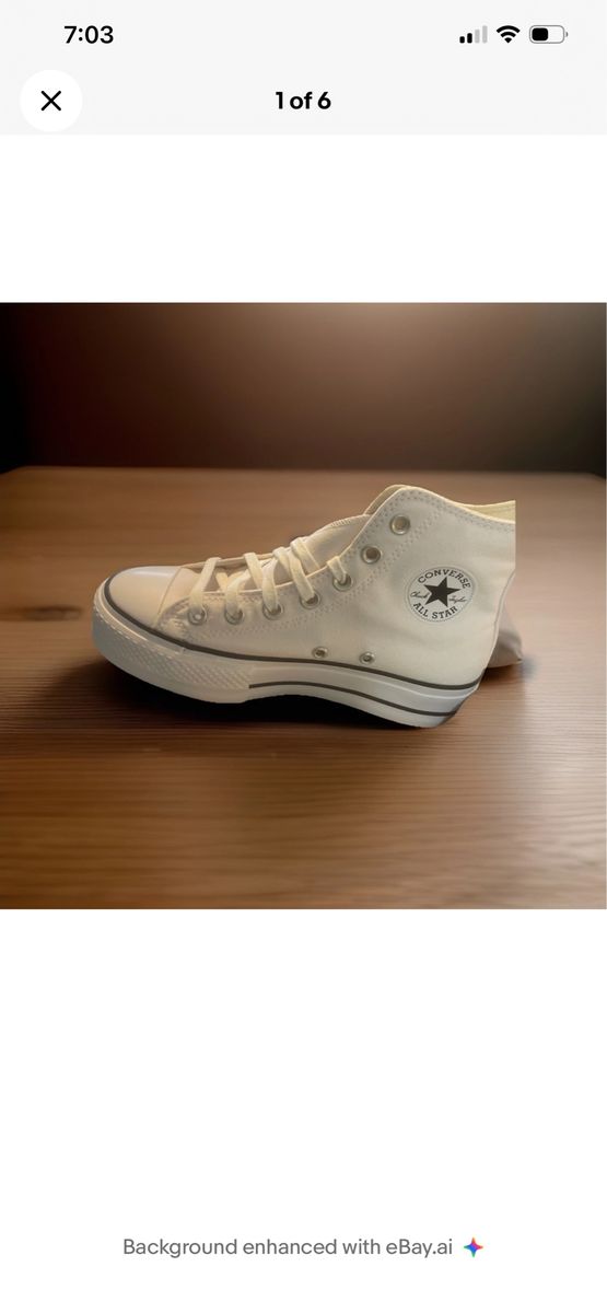 Womens HighTop Sneakers Size 6