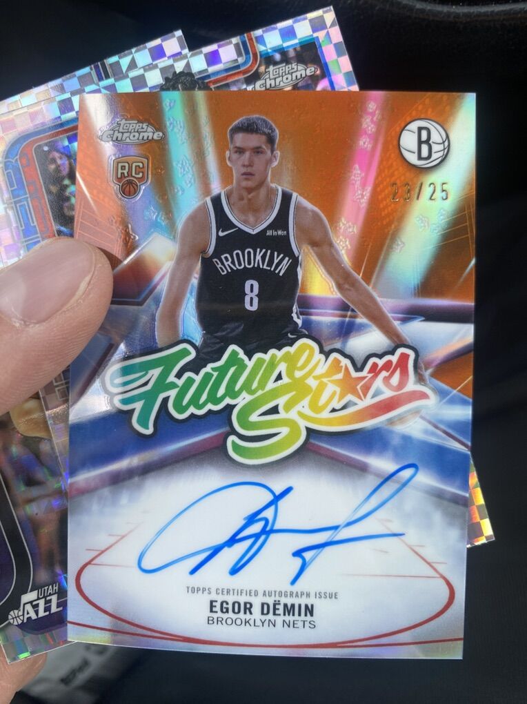 Egor Demin Future Stars Auto/25