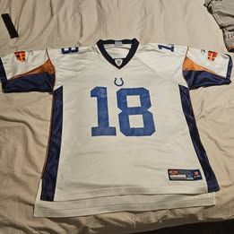 Peyton Manning Super Bowl XLIV Reebok Official Jersey