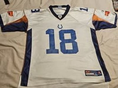 Peyton Manning Super Bowl XLIV Reebok Official Jersey