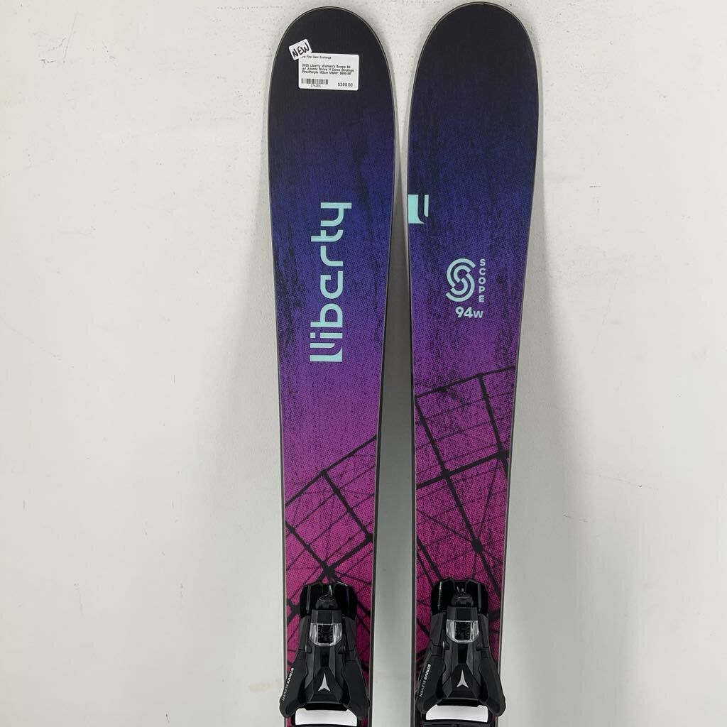 2025 Liberty Women's Scope 94 w/ Atomic Strive 11 Demo Bindings