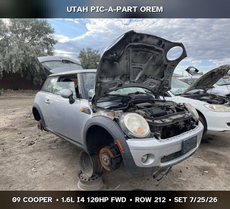 New Arrival - 2009 MINI Cooper Parts - UTPAP Orem