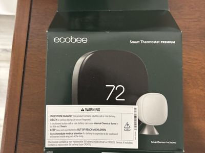 ecobee Smart Thermostat Premium (SmartSensor Included) – Like New