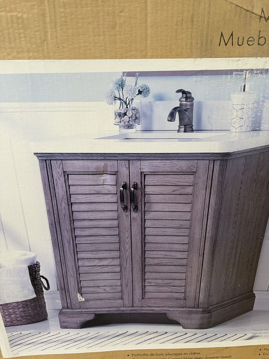 BATHROOM VANITY W/ COUNTERTOP 30"