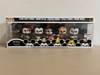 Funko Pop! Disney Minnie Mouse 5-Pack Vinyl Figures - Amazon Exclusive, Walt Disney Archives
