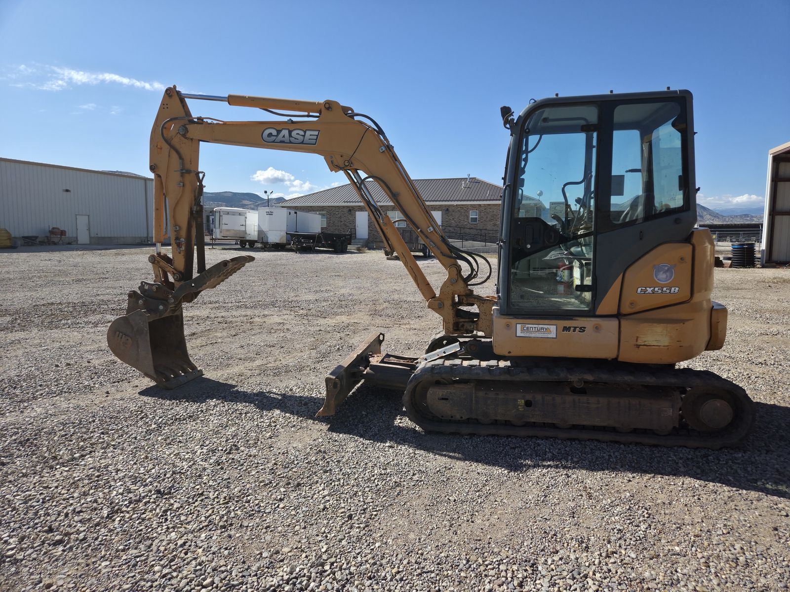 2016 Case CX55B mini excavator
