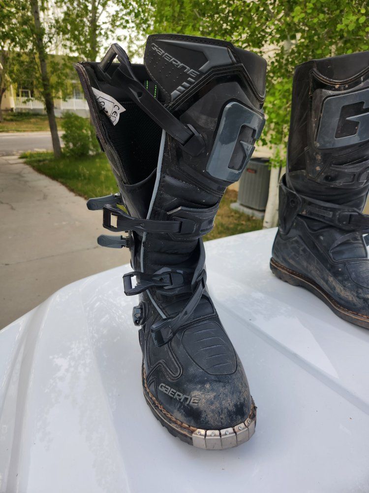 Gaerne Fastback Endurance Enduro Motorcycle Boots - Size US 13 / EU 48
