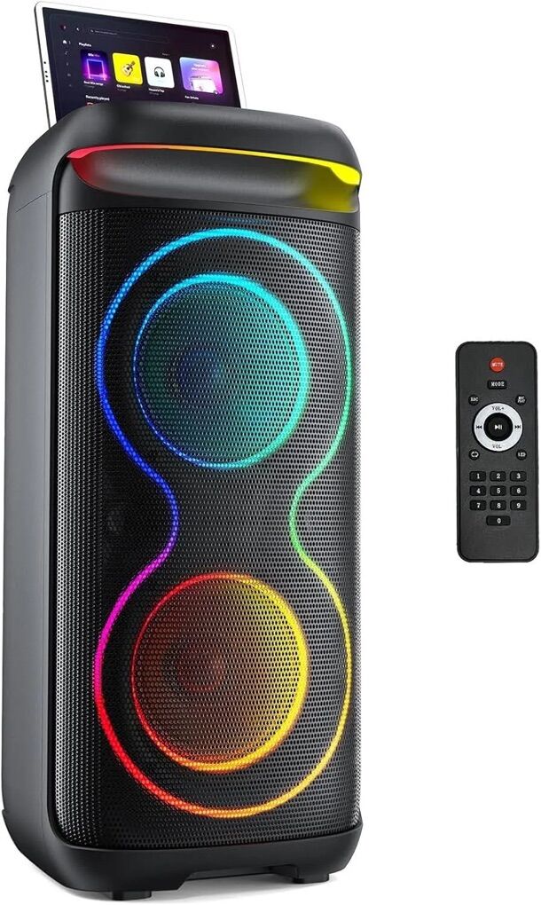 NEW IN BOX- JYX T20 LED PORTABLE BLUETOOTH SPEAKER