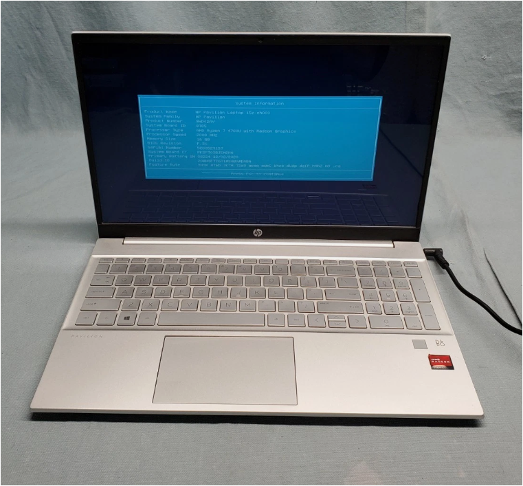 HP Pavilion 15.6" Laptop Ryzen 7 Mint Condition