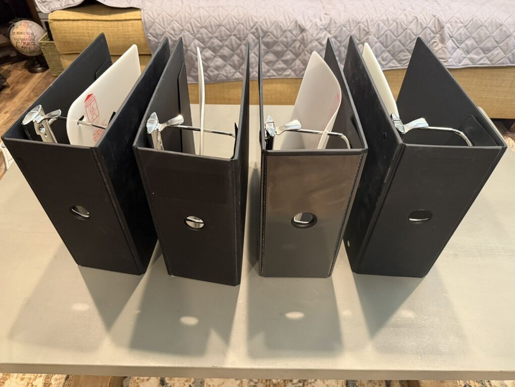 Cardinal 5' Clear Vue Ring Binder With Data Lock