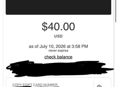 GameStop $40 eGift Card - Never Expires - Digital Delivery