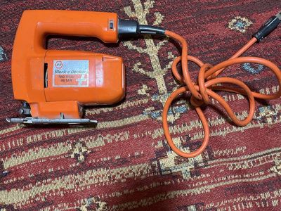 Vintage Black & Decker Two Speed Jig Saw - Corded Electric Power Tool