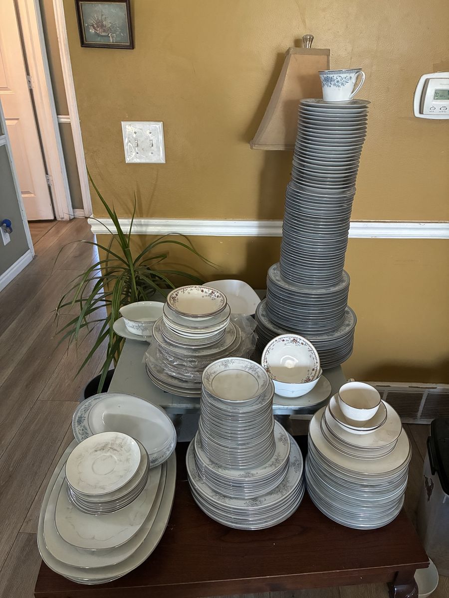 Noritake China Dinnerware Lot - Various Patterns, Excellent Condition