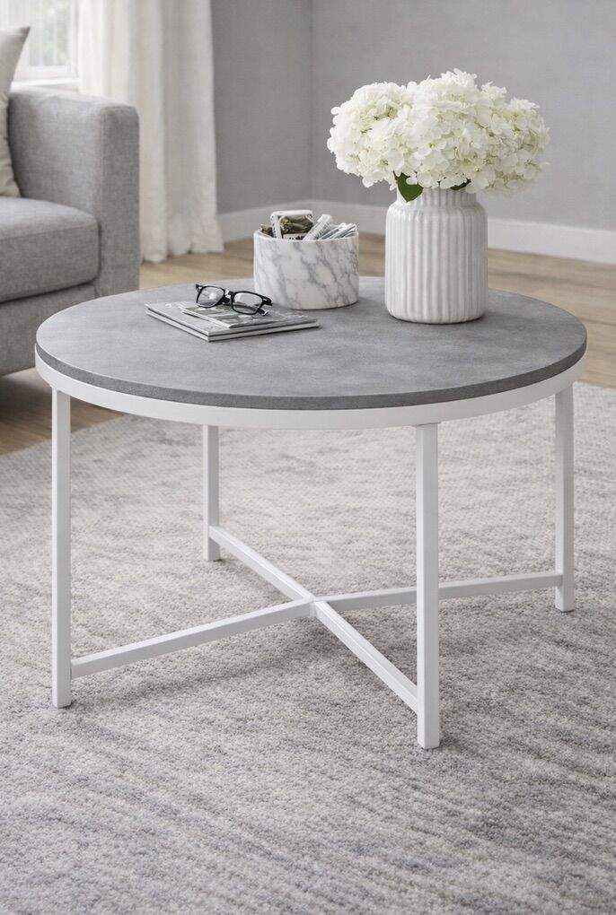 Elle Décor round coffee table