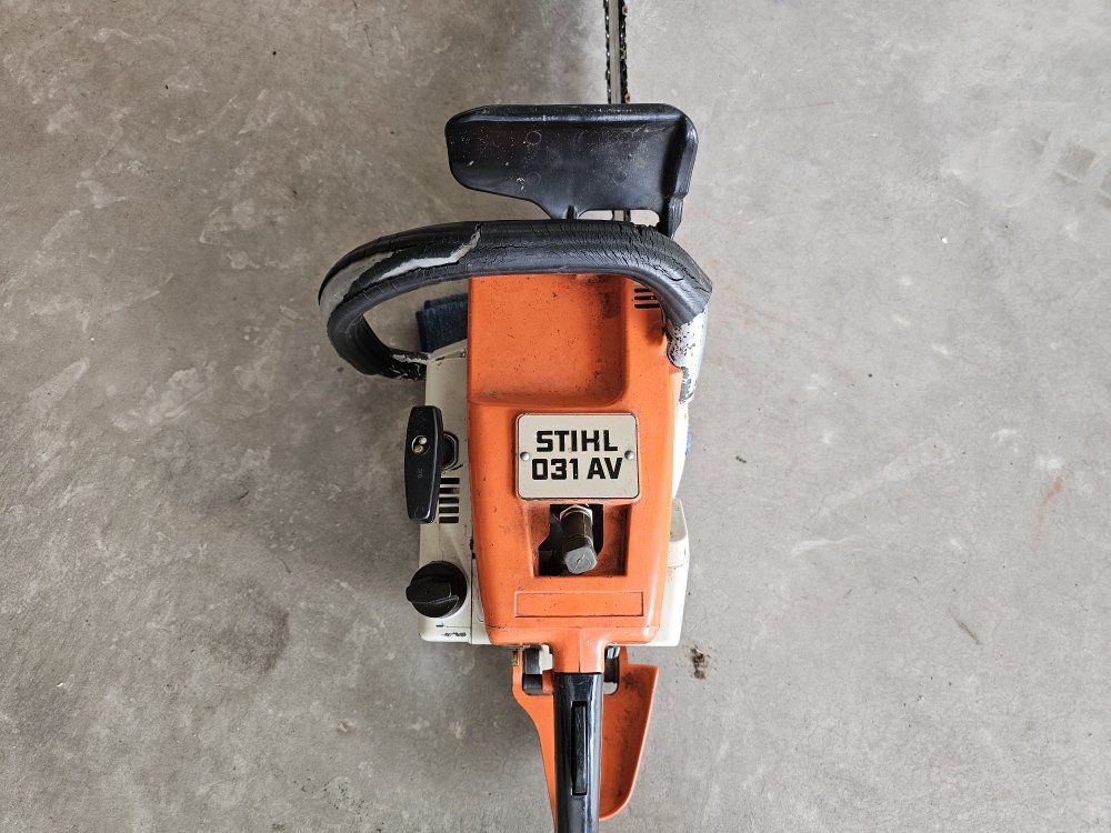 20" Stihl 031AV chain saw.