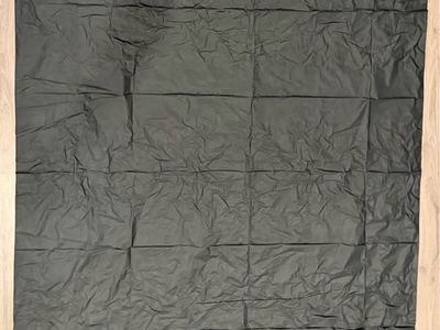 Black Tarp 7x4 ft – Never Used – Grow Tent / Floor Liner / Light Block – Lehi