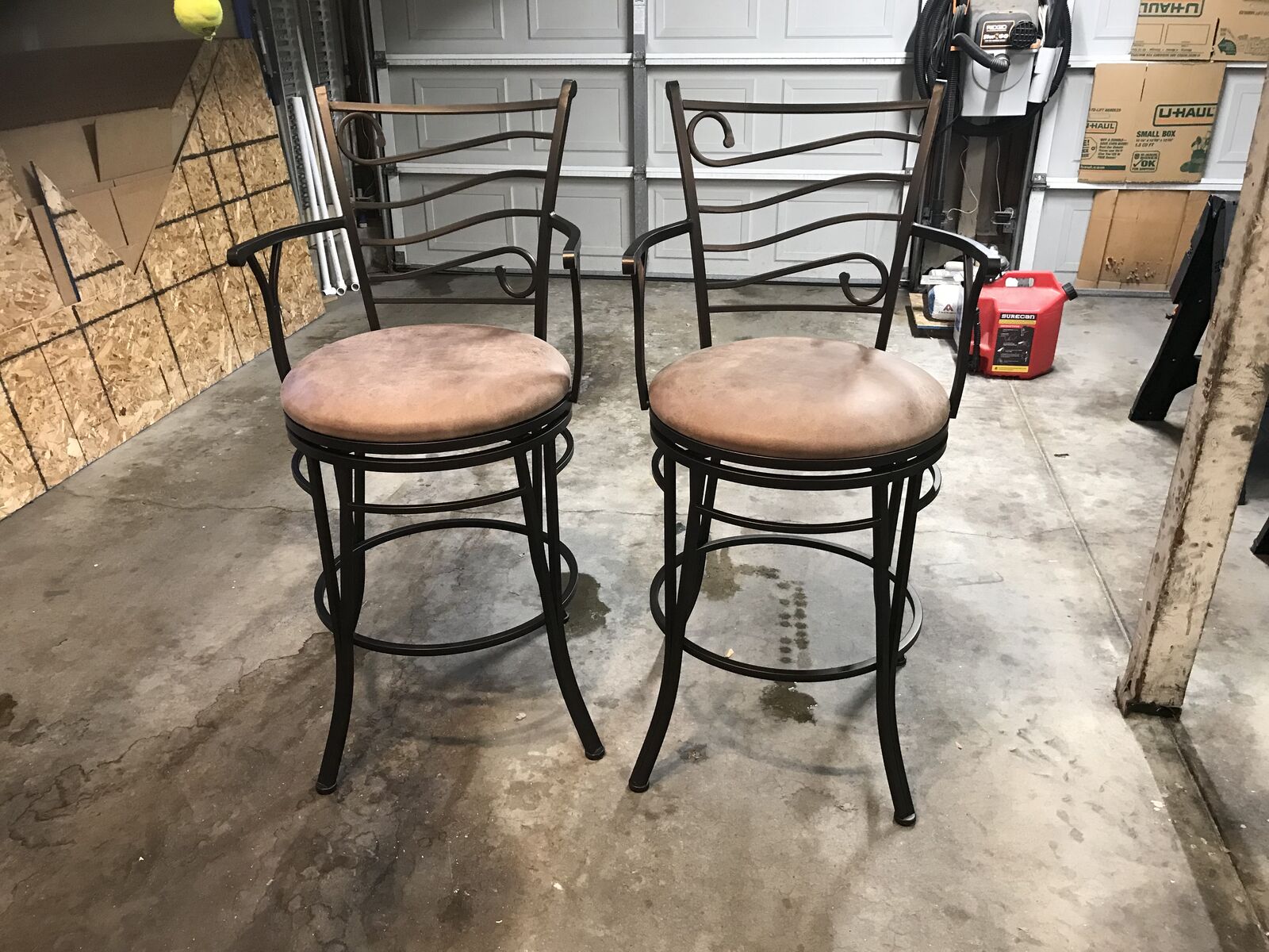 High back chairs