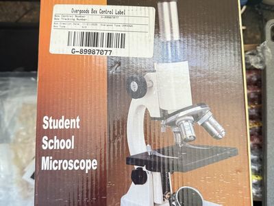 Radical RM-1B Student School Biological Compound Microscope - New in Box