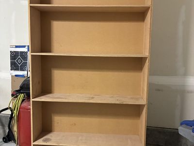 Wood Shelving - very strong and solid