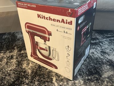 KitchenAid - 6 Quarts, Red - New/Unopened