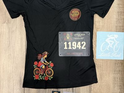 Little Red 2026 Cycle Ride Bib + Shirt + Sticker