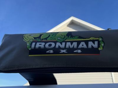 Ironman van awning