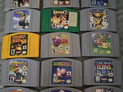 Nintendo 64 N64 Game Lot - 15 titles sold as lot see photo for titles