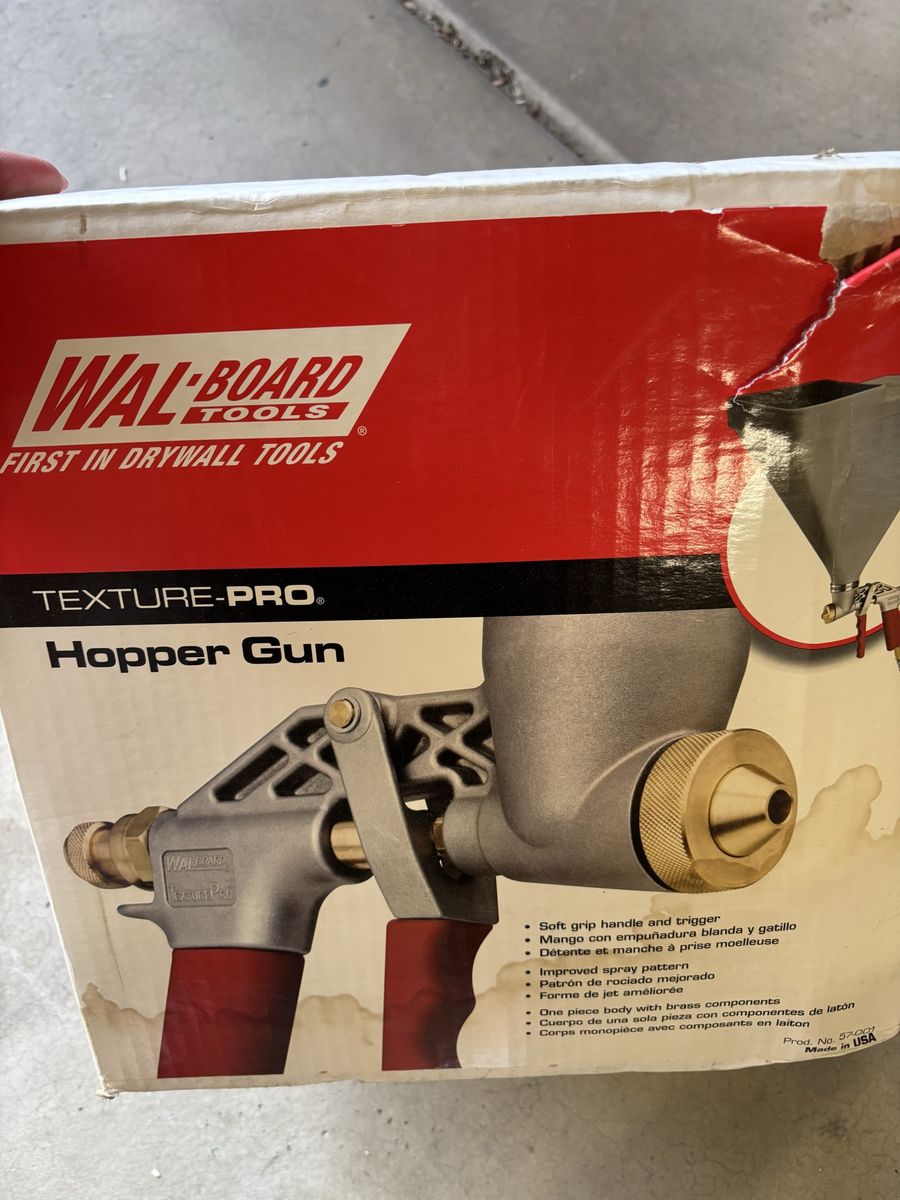 Mud Texture Hopper Gun