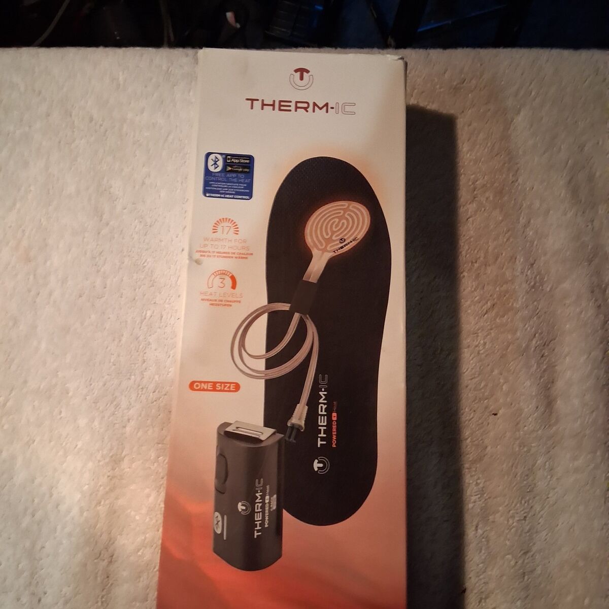 Therm-ic heated insoles included in the C-Pack 170