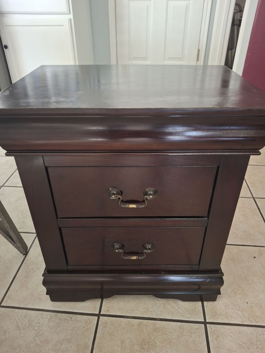 pine wood night stand/preston