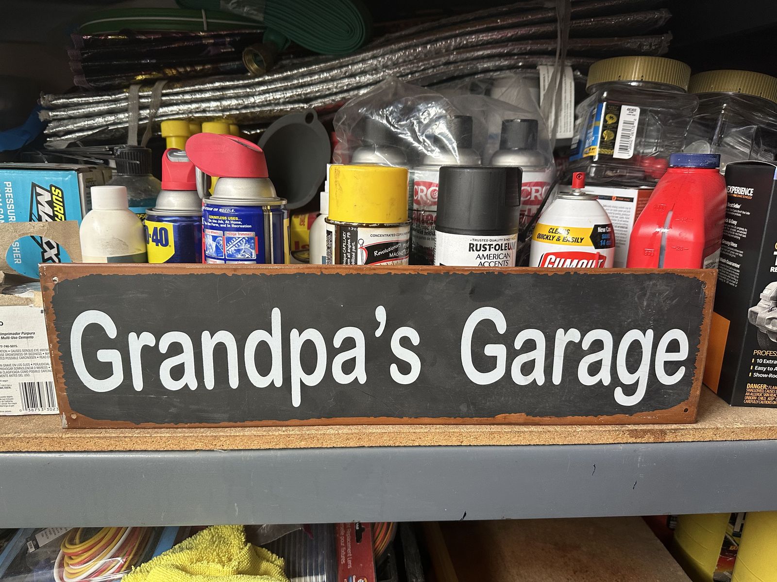 Assortment of Garage Signs