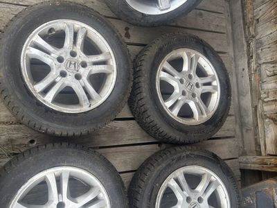 205/60R16 Bridgestone Blizzak Snow Tires and spare